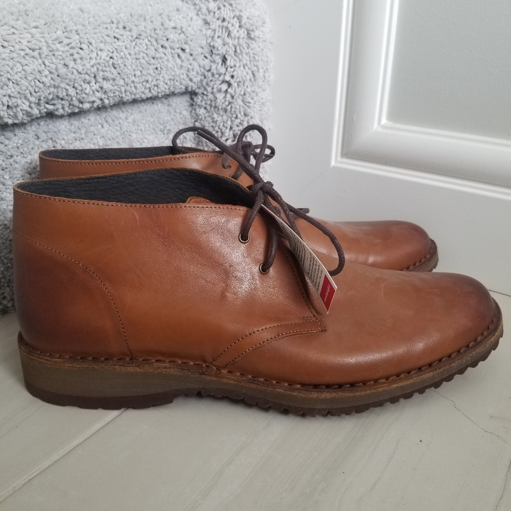 MENS SIZE 12 DINO DRAGON LEATHER DRESS SHOES